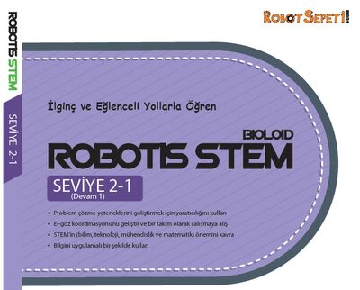 Robotis Bioloid STEM Level 2-1 Rehber Kitap (TÜRKÇE)