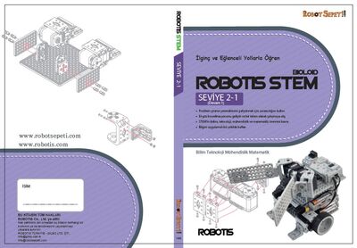 Robotis Bioloid STEM Level 2-1 Rehber Kitap (TÜRKÇE)