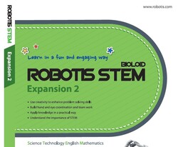 Robotis Bioloid STEM Level 2-2 (Expansion 2) Rehber Kitap - İNGİLİZCE - Thumbnail