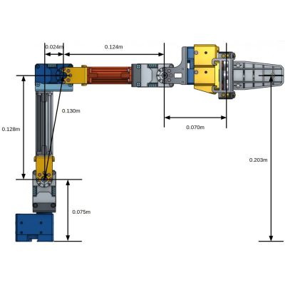 Robotis OpenMANIPULATOR-X (RM-X52-TNM)