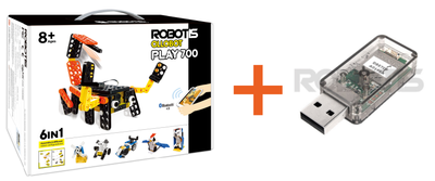 ROBOTIS PLAY 700 Scratch (PC Version) : ​ROBOTIS PLAY 700 + BT-410 Dongle