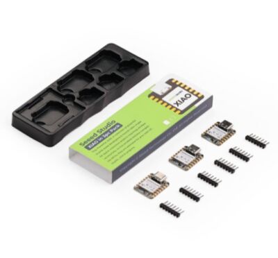 Seeed Studio XIAO nRF52840 Geliştirme Kartı - 3 Parça: BLE 5.4 / Mesh ve NFC Desteği