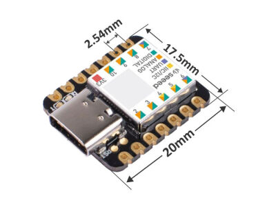 Seeeduino XIAO - Arduino Microcontroller - SAMD21 Cortex M0+