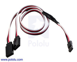 Pololu - Servo Motor için Y Splitter (Dağıtıcı) Kablo - 12 İnç, PL-2182