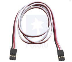 Pololu - Servo Motor Uzatma Kablosu 24 İnç Dişi-Dişi PL-785