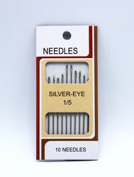Silver Eye Needles 10 lu Dikiş İğnesi Seti - Thumbnail