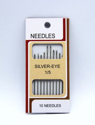 Silver Eye Needles 10 lu Dikiş İğnesi Seti