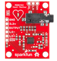 SparkFun Kalp Atış Hızı Monitörü ( 1 Lead ) - AD8232 - Thumbnail