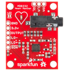 SparkFun Kalp Atış Hızı Monitörü ( 1 Lead ) - Thumbnail