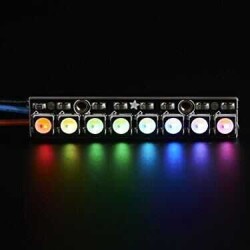 SK6812 5050 NeoPixel Stick - 8 li RGB LED Modülü - Thumbnail