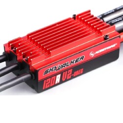 HobbyWing - Skywalker 120A ESC V2 Fırçasız Motor Sürücü Hız Yön Kontrol Kartı (3-8S, BEC)