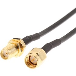 - RG316 SMA Dişi - Erkek Arayüz Kablosu - 50 cm  - RG316 SMA Dişi - Erkek Arayüz Kablosu - 50 cm