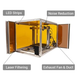 Snapmaker 2.0 A350T ve A350 Yazıcı için Kabin (Enclosure) - Thumbnail