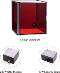 Snapmaker - Snapmaker Artisan Standard 3 in 1 3D Printer Addons Eklenti Paketi Snapmaker - Snapmaker Artisan Standard 3 in 1 3D Printer Addons Eklenti Paketi