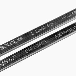 Soldex - Soldex Extrusol Çubuk Lehim (Pota Lehimi ) - Sn63 Pb37 | 630350 -1kg Soldex - Soldex Extrusol Çubuk Lehim (Pota Lehimi ) - Sn63 Pb37 | 630350 -1kg