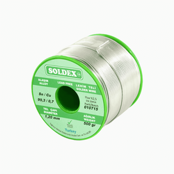 Soldex - Soldex Kurşunsuz Lehim Teli 1.2mm 200gr Soldex - Soldex Kurşunsuz Lehim Teli 1.2mm 200gr