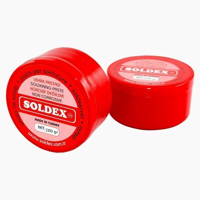 Soldex Lehim Pastası 100gr - PAS100 (İletken DEĞİLDİR)