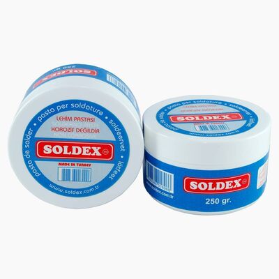 Soldex Lehim Pastası 250gr - PAS250 (İletken DEĞİLDİR)