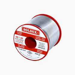 Soldex - Soldex Lehim Teli 1.2mm 500 Gr | Sn60 - Pb40 (60/40) | 601205 Soldex - Soldex Lehim Teli 1.2mm 500 Gr | Sn60 - Pb40 (60/40) | 601205