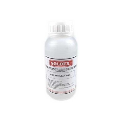 Soldex SR-33 Temizlik Gerektirmeyen Sıvı Flux - 250 ml