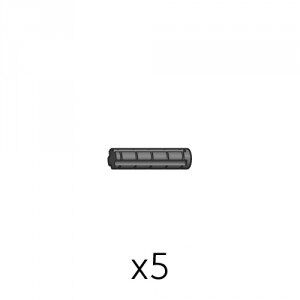 Spindle (SI-15(K)) | Robotis DREAM Uyumlu ) MİL - Siyah | 5 Adet