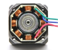 NEMA 23 Step Motor: Bipolar, 200 Adım / Devir, 3.2V, 2.8 A/Faz, PL-1478 - Thumbnail