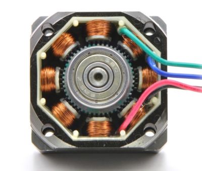 NEMA 23 Step Motor: Bipolar, 200 Adım / Devir, 3.2V, 2.8 A/Faz, PL-1478