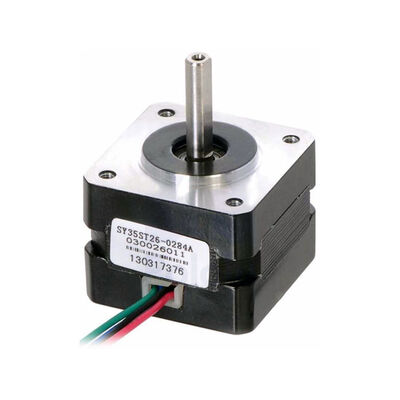 NEMA 14 Step Motor: Bipolar, 200 Adım/Devir 35×28mm, 10V, 0.5 A/Faz PL-1208