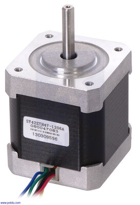 NEMA 17 Hibrit Step Motor: Unipolar-Bipolar, 200 Adım, 4V 1.2 A/Faz PL-1200