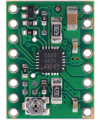 Pololu STSPIN820 Bipolar Step Motor Sürücü Kartı ( Lehimsiz ) PL-2878