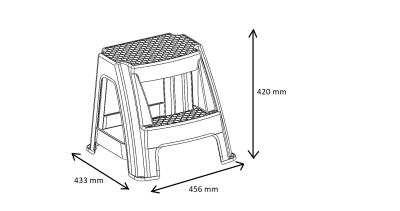 Super Bag ASR-2030 Basamak Tabure
