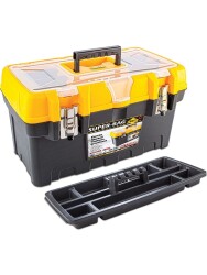 Super Bag - Super Bag ASR-2031 19 İnç Derin Metal Kilitli Alet Çantası - 9 Adet (1 Koli)