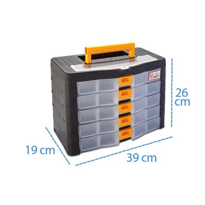 Super Bag ASR-2071 5 li Organizer Çekmece - 6 Adet (1 Koli)