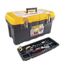 Super Bag - Super Bag ASR-2078 22 İnç Metal Kilitli Alet Çantası - 6 Adet (1 Koli)