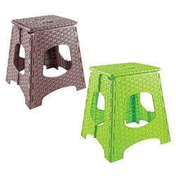 Super Bag - Super Bag ASR-2085 No2 Rattan Katlanır Tabure -10 Adet (1 Koli)
