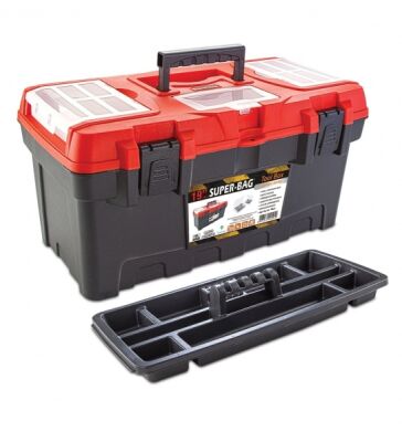 Super Bag ASR-4002 19 İnç Carbon Alet Çantası - 9 Adet (1 Koli)