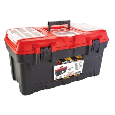 Super Bag ASR-4003 22 İnç Carbon Alet Çantası - 6 Adet (1Koli)