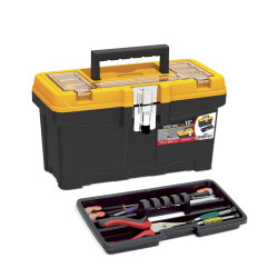 Super Bag - Super Bag ASR-4028 13 İnç Mega Metal Kilitli Alet Çantası - 12 Adet (1 Koli)