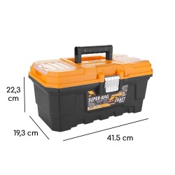 Super Bag ASR-4030 16 İnç Craft Alet Çantası - 8 Adet (1 Koli) - Thumbnail