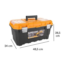 Super Bag ASR-4031 19 İnç Craft Alet Çantası - 9 Adet (1 Koli) - Thumbnail