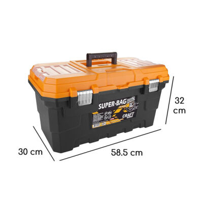 Super Bag ASR-4032 22 İnç Craft Alet Çantası - 6 Adet (1 Koli)