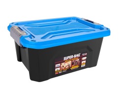 Super Bag ASR-4041 12 LT Renkli Saklama Kutusu - 12 adet (1 Koli) - Thumbnail