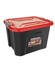 Super Bag - Super Bag ASR-4045 42 LT Renkli Saklama Kutusu - 8 adet (1 Koli)
