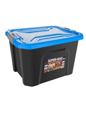 Super Bag ASR-4045 42 LT Renkli Saklama Kutusu - 8 adet (1 Koli)
