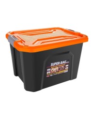 Super Bag ASR-4045 42 LT Renkli Saklama Kutusu - 8 adet (1 Koli) - Thumbnail