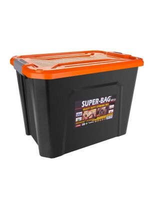 Super Bag ASR-4046 60 LT Renkli Saklama Kutusu - 6 Adet (1 Koli)