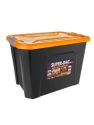 Super Bag ASR-4046 60 LT Renkli Saklama Kutusu - 6 Adet (1 Koli) - Thumbnail