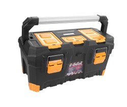Super Bag ASR-4051 22 İnç Black Alüminyum Saplı Alet Çantası - Thumbnail