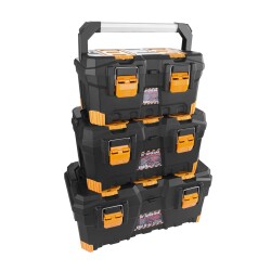 Super Bag ASR-4052 26 İnç Black Alüminyum Saplı Alet Çantası - Thumbnail