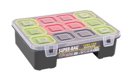 Super Bag - Super Bag ASR-5025 100 lü Küp Organizer - 5 adet